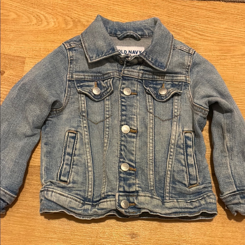 Old Navy Blue Jean Jacket Classic Denim Style